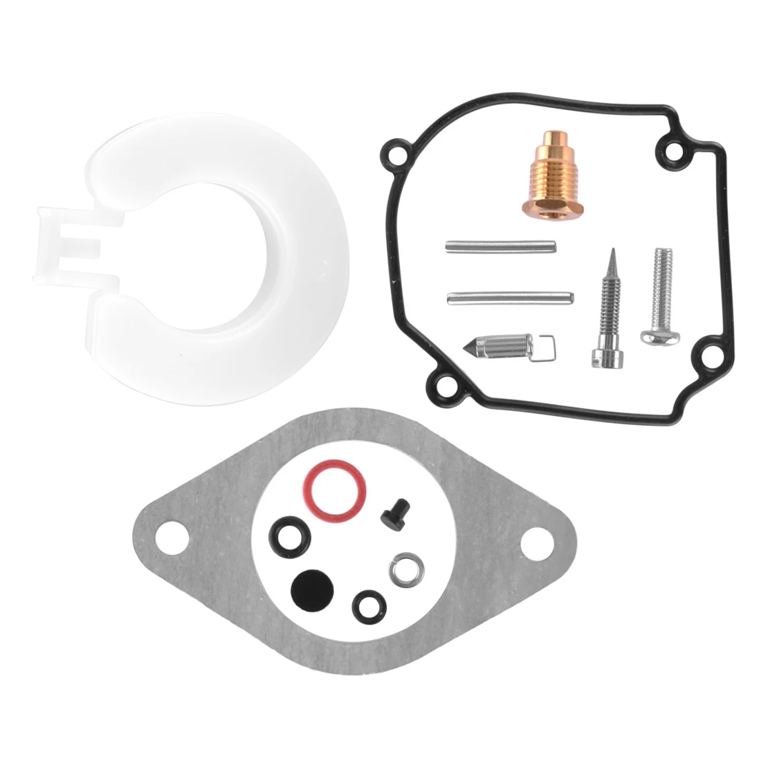 6H1-W0093-01 3 Sets Carburetor Repair Kit 6H1-W0093-00 Fit for Yamaha Outboard 75 80 85 90 HP 2T Engine