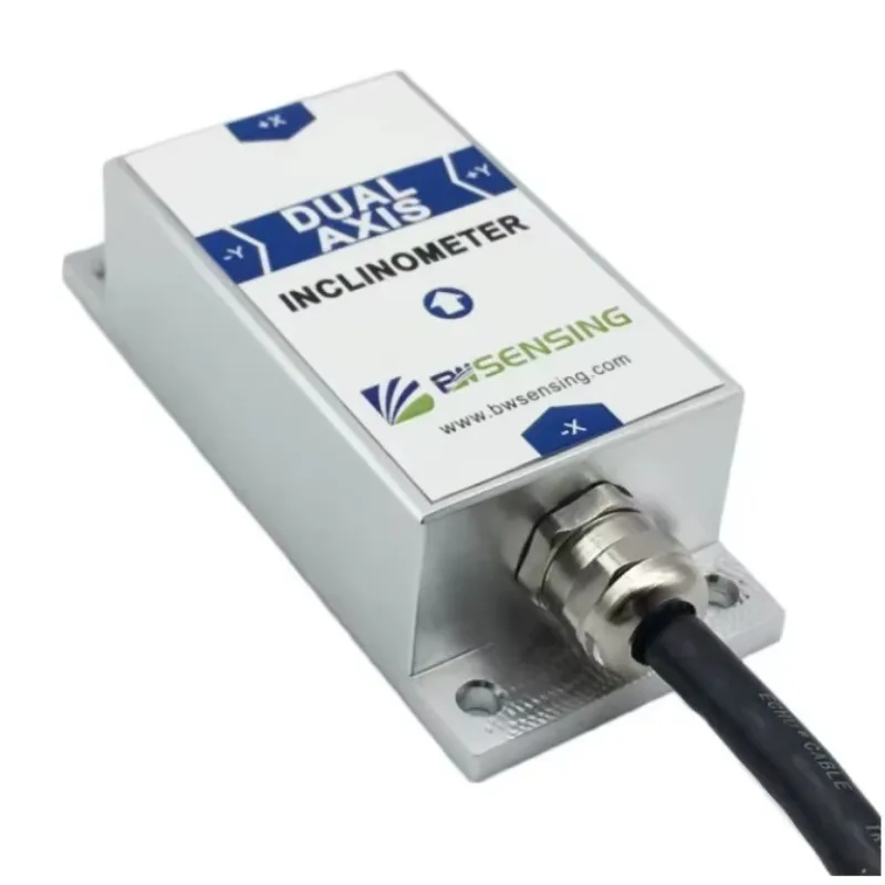 

MAF BWSENSING BWM827 Dual Axis Inclinometer 0.005 Deg Accuracy Digital Output RS232 RS485 TTL Optional Modbus Protocol for Tilt