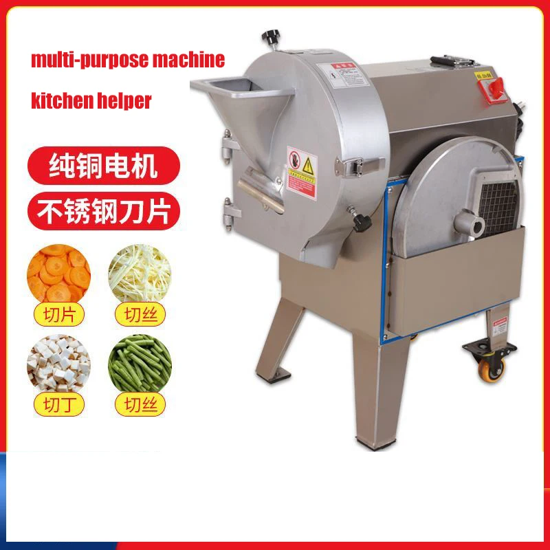 

Automatic Vegetable Cut Machine Potato Celery Cutting Machine Vegetable Slicer Machine Vegetable Shredding Dicer Machine