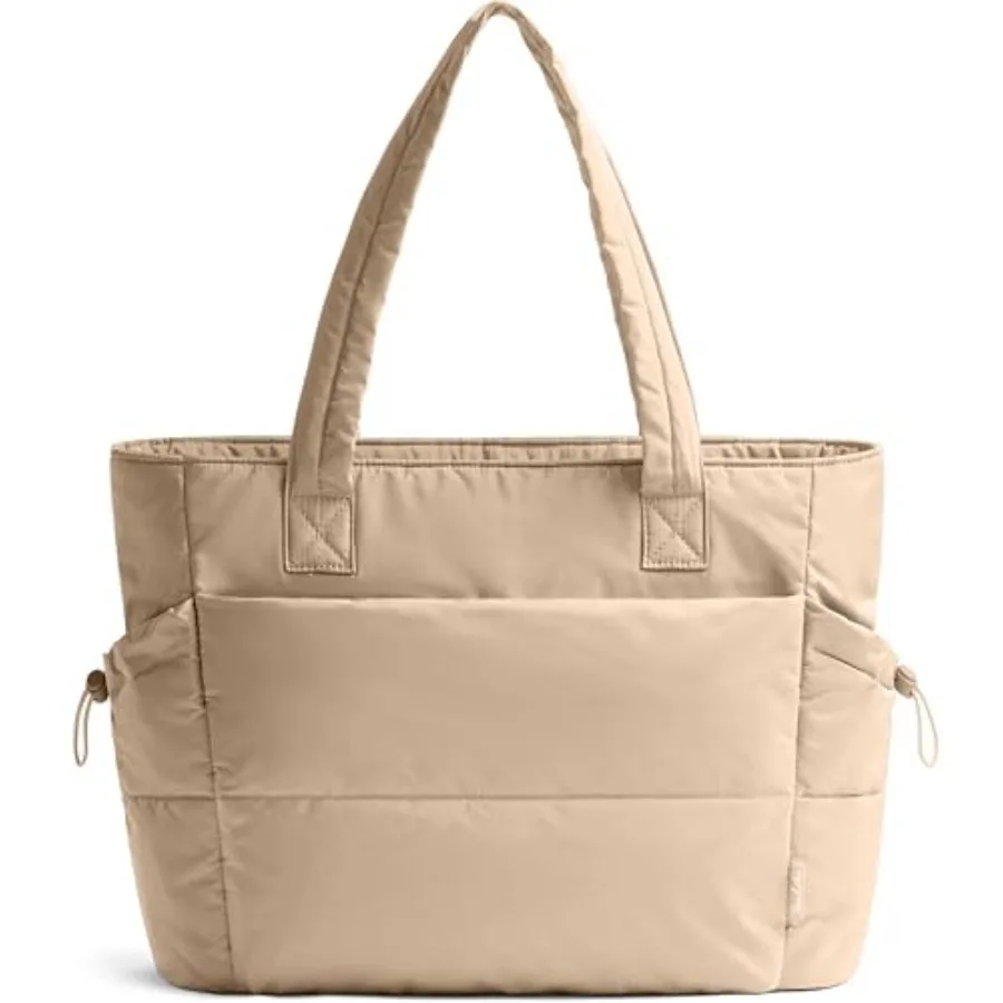 

Tote Bag for Women Puffy Work Bags for Women with Zipper Lightweight Quilted Puffer Tote Bag for Travel, Teacher, Nurse