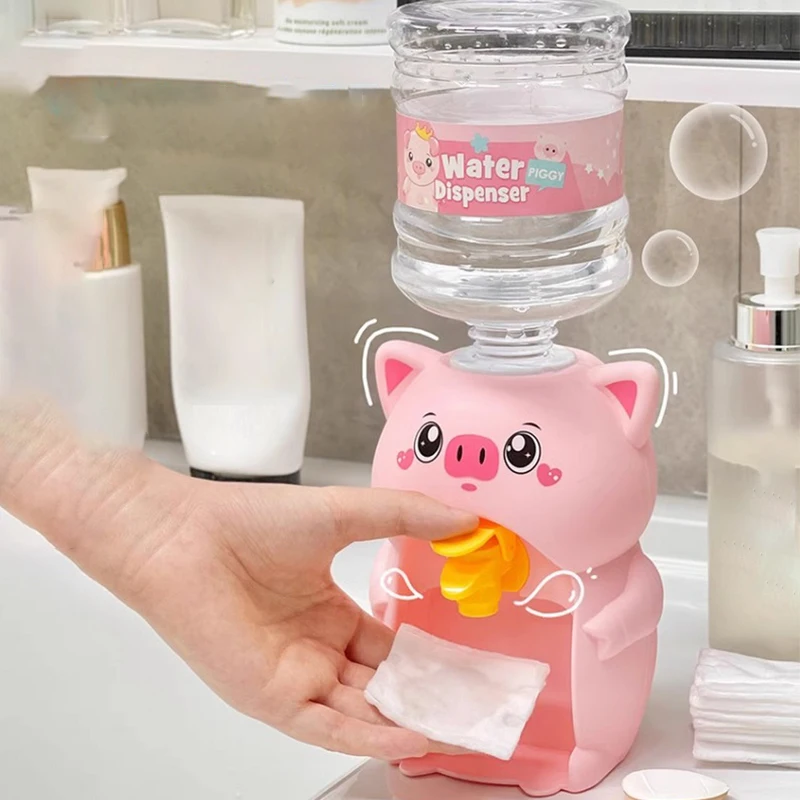 Mini Water Dispenser Kids Toy Water Dispenser Realistic And Cute Childrens Fun Water Dispenser Toy Cute Press Water DrinkingPump