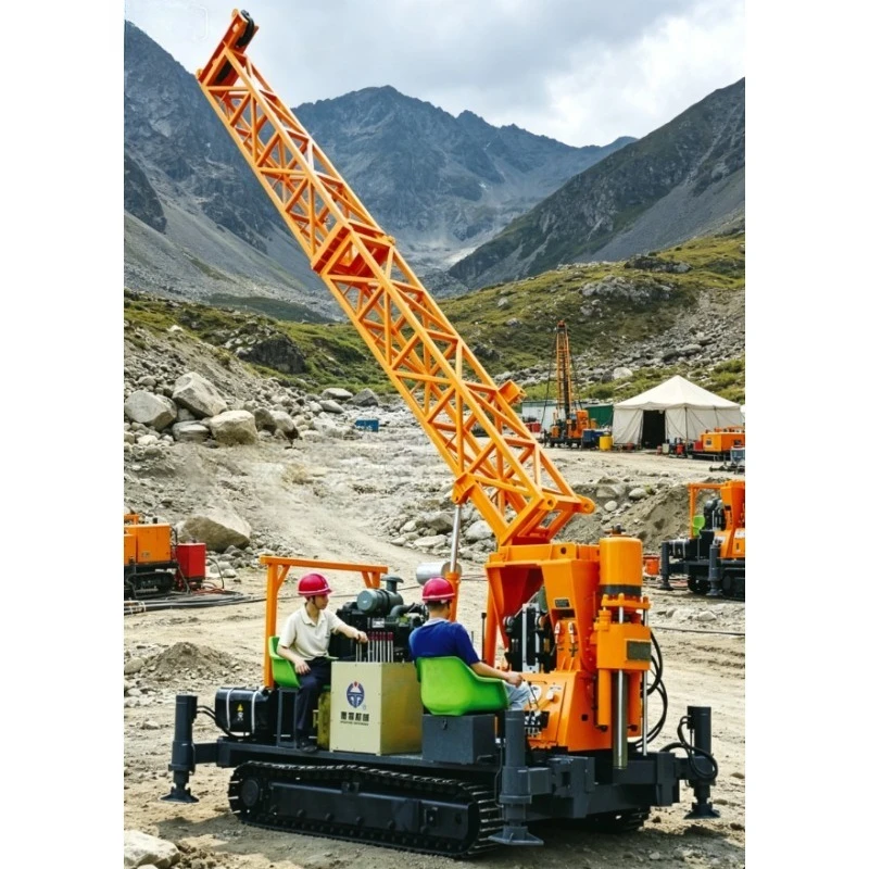 YUGONG Factory Direct Sale Hydraulic Water Well Drilling Machine Pneumatic Portable Water Well Drilling Rig for Field Use