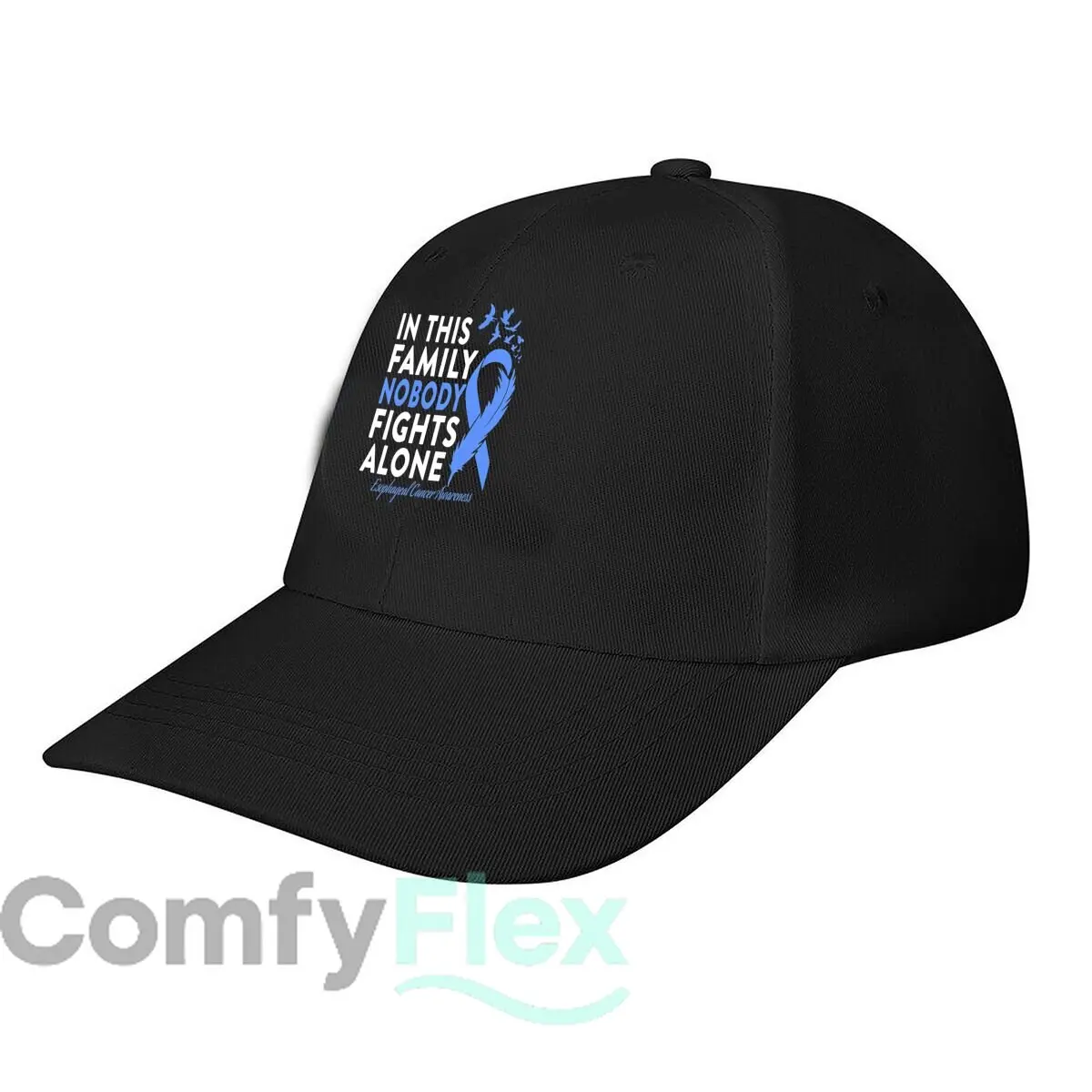 Esophageal Cancer Awareness Nobody Baseball Cap Fashion Men Sunhat Women's Outdoor Sports