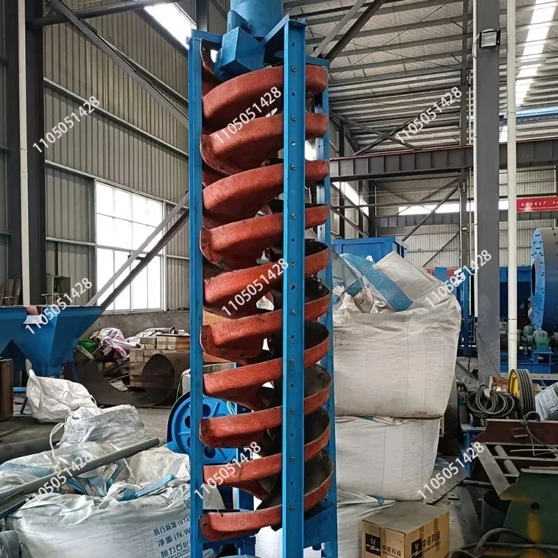 Small laboratory gravity spiral concentrator/gravity spiral separator/spiral chute for gold mining equipment