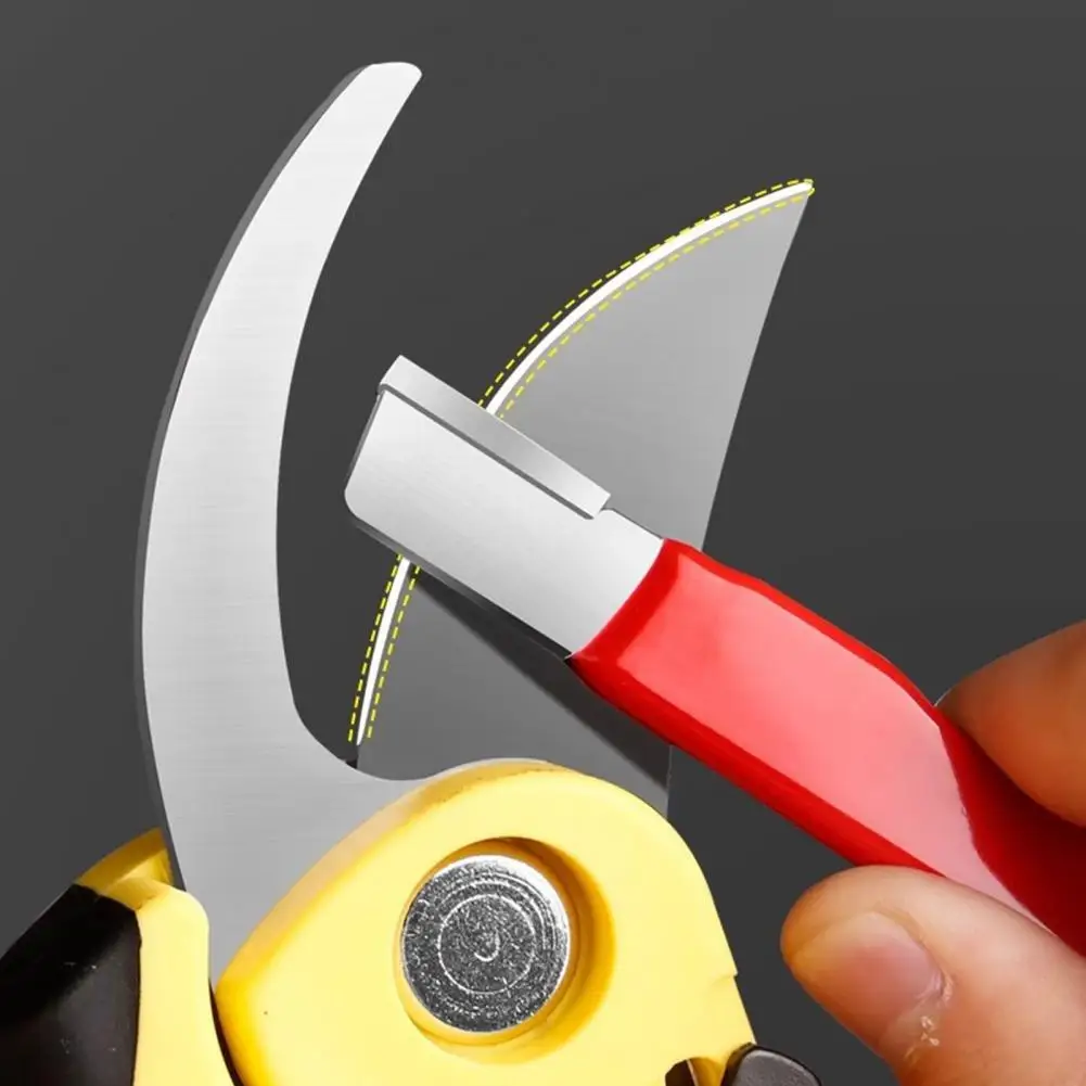 Fish Hook Sharpener Dual-purpose Whetstone Cutter Sharpener for Outdoor Tools Loppers Pruning Shears Fish Hooks Portable Blade