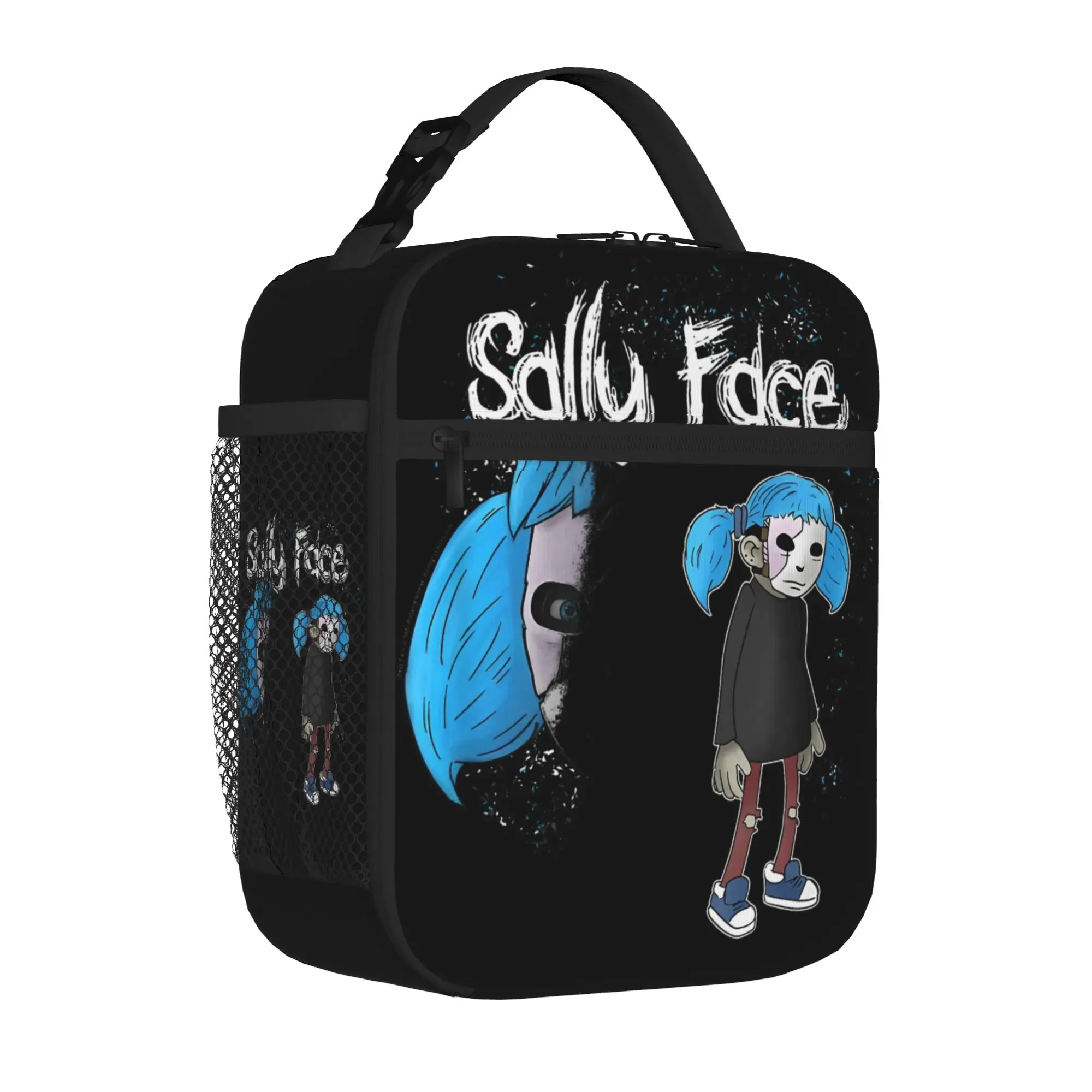 Insulated Lunch Tote Bag Sally Face Sal Fisher Game New Anime SF Gothic Thermal Cooler Lunch Boxes with Handle For School