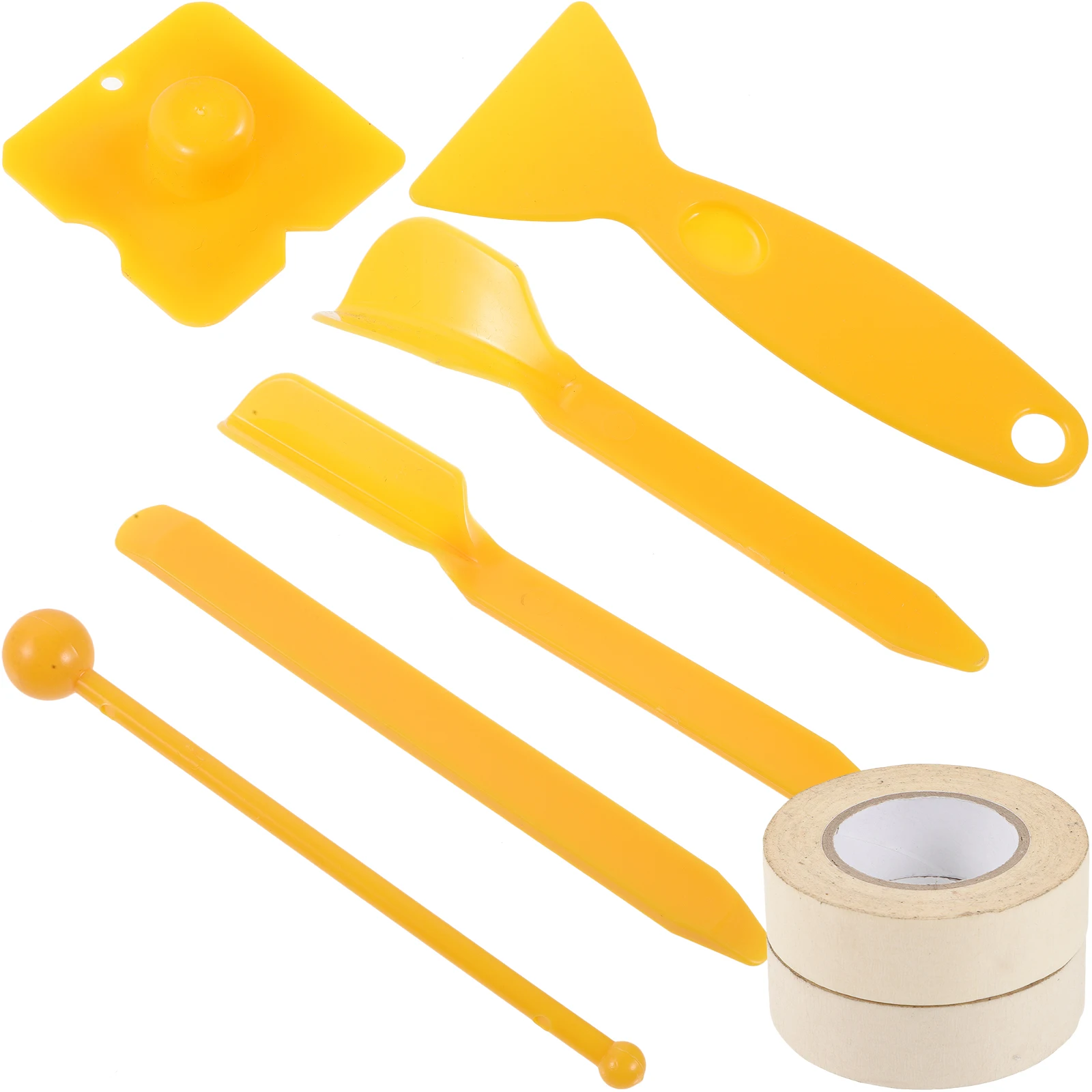 1 مجموعة أدوات السد التشطيب عدة البلاستيك السد مكشطة الشريط ل بلاط الجص الفجوات ختم الطابق الحمام المطبخ استخدام #2