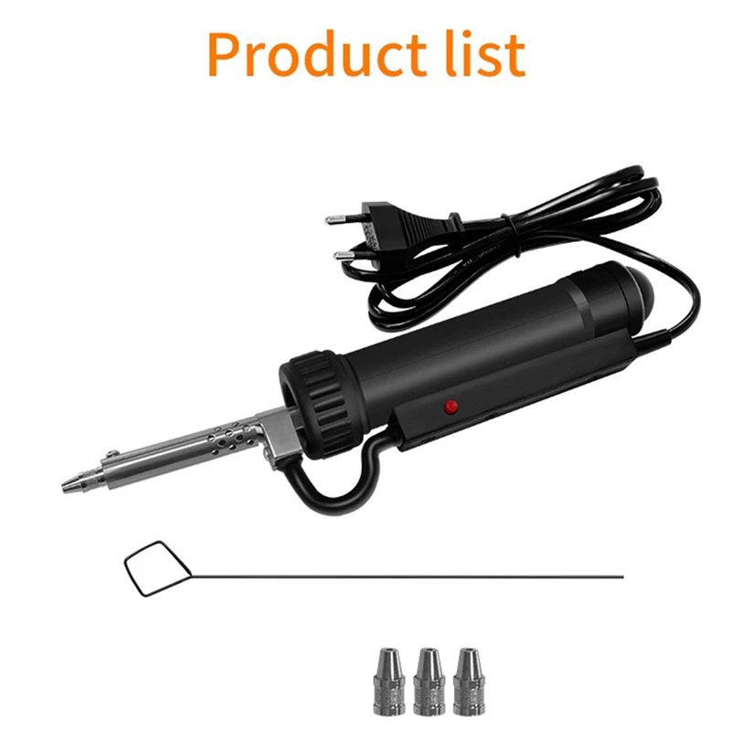 Tin Suction Device 30W AC220V Desoldering Suction Pump Soldering Remove Pump Electric Soldering Irons EU Plug