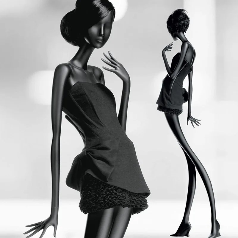 Tall and long legs model props women's full body clothing store dummy model display stand wedding dress window