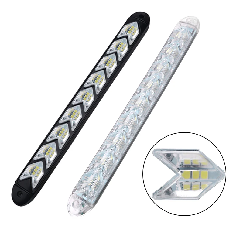 

Arrow Daytime running lights Streamer turn signals Universal