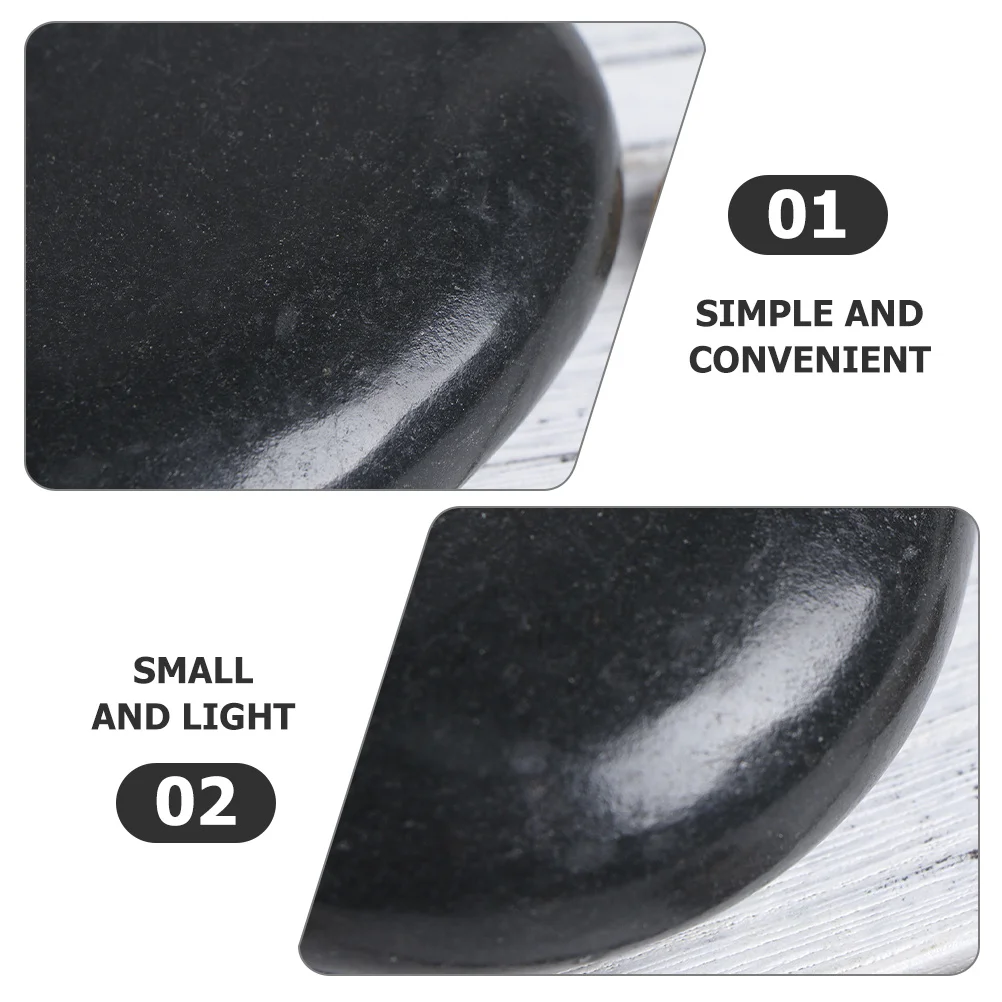 

2Pcs Durable Volcanic Stone Scraping Plate Multi-Functional Mini Thumb Scraper for Stress Relief and Blood Circulation Health