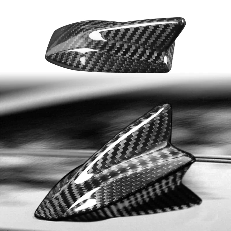 

For Lexus IS 300C Real Dry Carbon fiber Automotive exterior trim decoration antenna decorative cover 09-11 modification