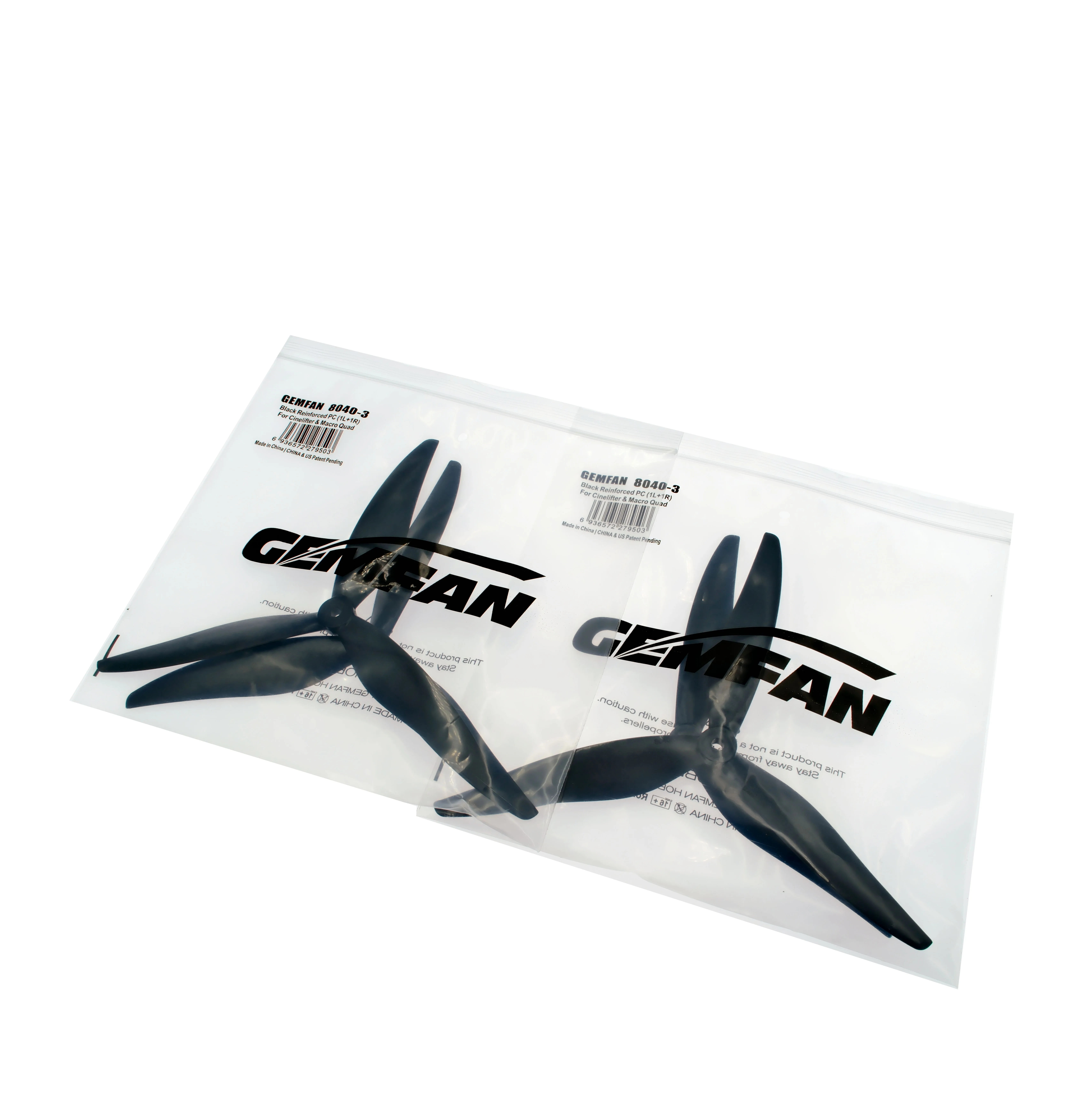 Gemfan CL 8040 8X4X3 3-Blade 8inch Propeller X-Class 8inch FPV CW CCW Props for LR8 X-Class FPV RC Cinelifter MAK4 Drones