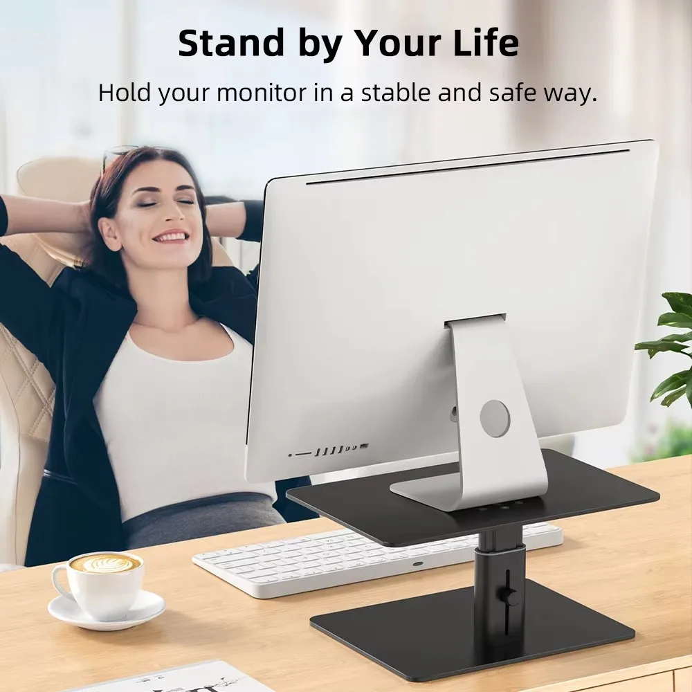 

Desktop Computer Screen Height Increasing Stand - Laptop Stand Base for Storage And Display Elevator