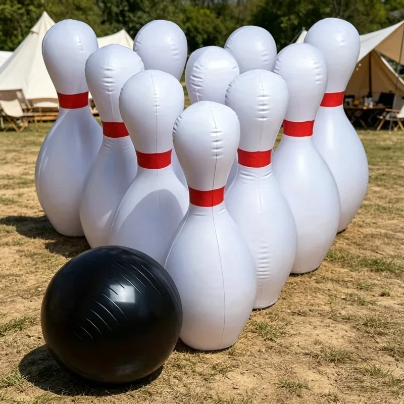 

Набор для боулинга из 7 предметов: надувные пляжные шары из ПВХ для взрослых и детей, для игр в помещении и на улице, для дома и двора
