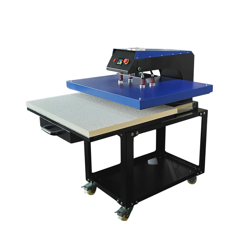 Industrial Pneumatic Heat Press Machine 80x100cm - Compatible with DTF/Sublimation/Clothes Decoration Processing