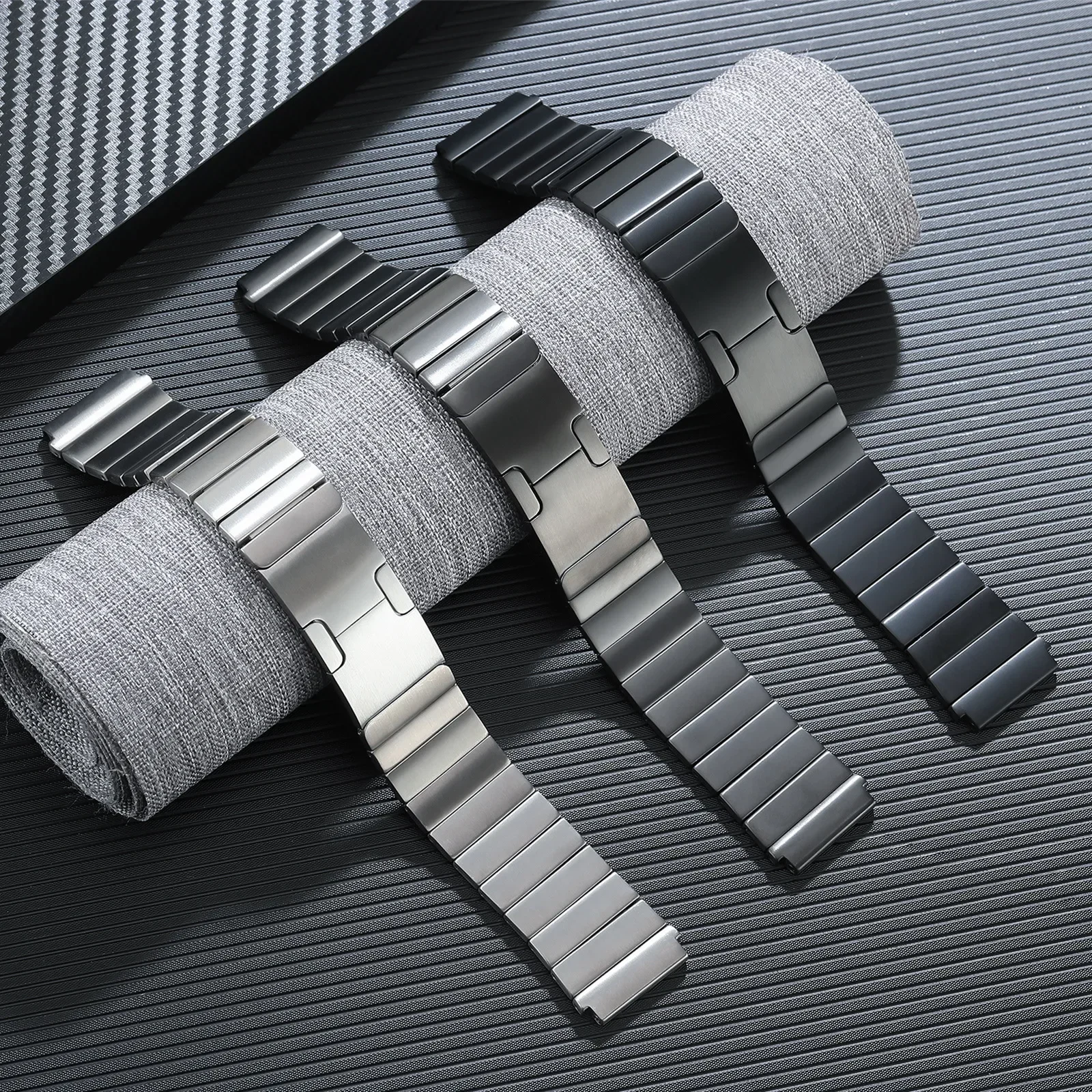 22 مللي متر سوار فولاذي غير قابل للصدأ لساعة Xiaomi S4 S3 S2 42 46 مللي متر S1 Pro سوار معدني ربط Corrrea لساعة Xiaomi 2Pro Mi Color 2