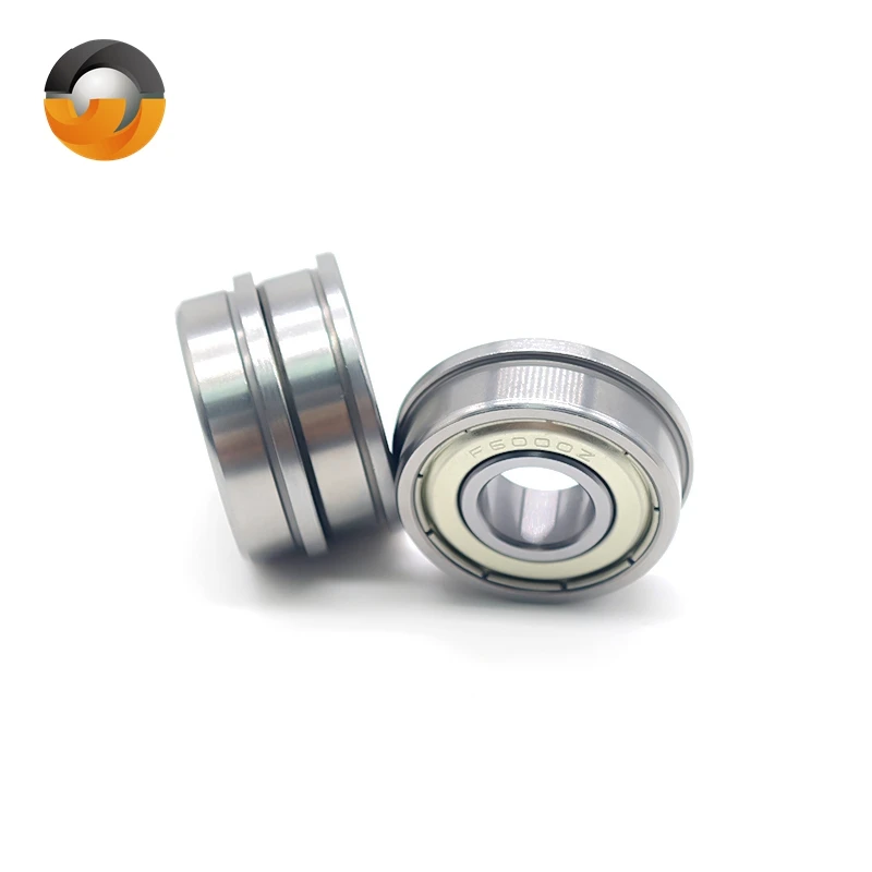 

10PCS F6000ZZ Flange Bearing 10X26X8 mm Double Shielded Deep Groove Flanged F6000ZZ Ball Bearings