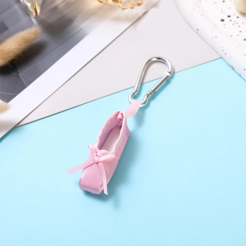 Modieuze balletschoen sleutelhanger delicate balletschoen hanger autosleutelhouder balletschoen rugzak hanger voor sleuteltas