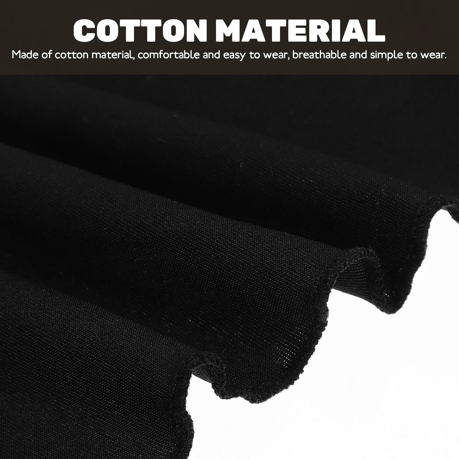 

2Pcs Sun Protection Hat Cotton Material Neck Flap Cover for Summer Outdoor Activities Elastic Stretchy Neck Protector from Sun