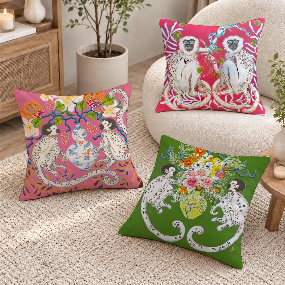 Hot Artist Paige Gemmel Cushion Cover Short Plush Pillow Cover, Washable Wrinkle-Resistant for Sofa Bedroom Decor Gift