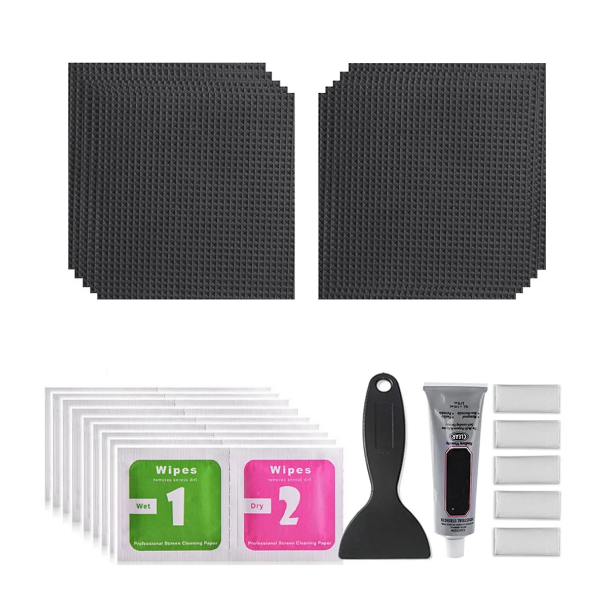 Trampoline Patch Repair Kit Camping Tent Trampoline Waterproof Patch Fixing Kit Repair Mat Tear Hole Repairing