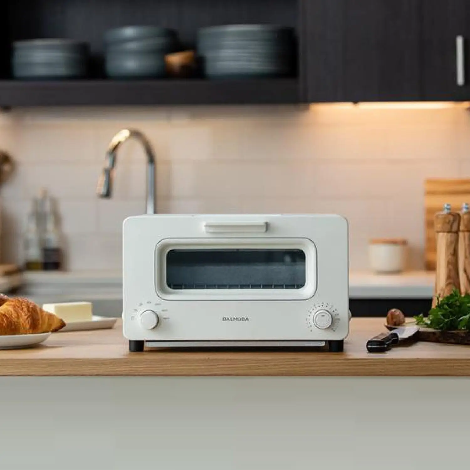 

The Toaster Steam Oven Toaster 5 Cooking Modes: Sandwich Bread, Artisan Bread, Pizza & Pastry, Oven Precise Heat Control