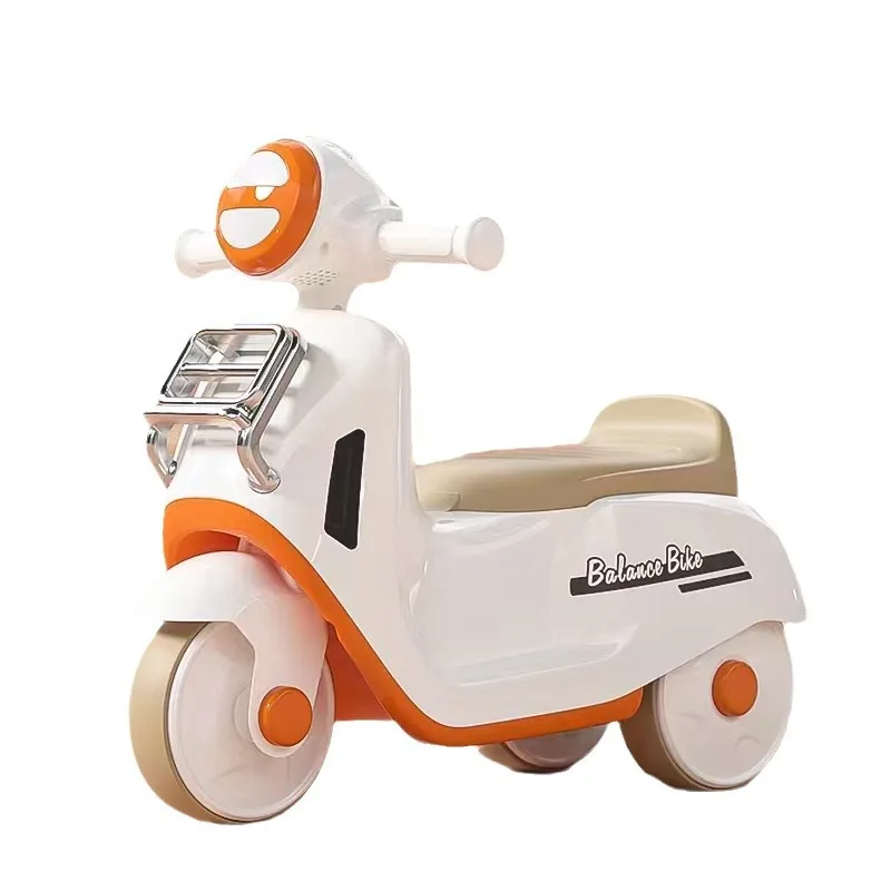 New Mulan balance car, boys and girls walker, three-wheeled scooter, baby birthday gift, gift for