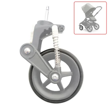 Neumático de cochecito para Bugaboo Cameleon C3, carcasa de rueda delantera, sin cámara, rueda de Buggy para bebé, accesorios de repuesto para cochecito