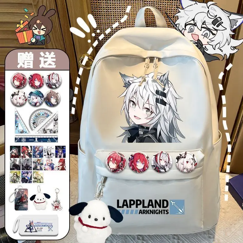 

Arknights Backpack Turbid Heart Skadi Origin Stone Worm Amiya Unisex Primary And Secondary School Students Large Capacity Do