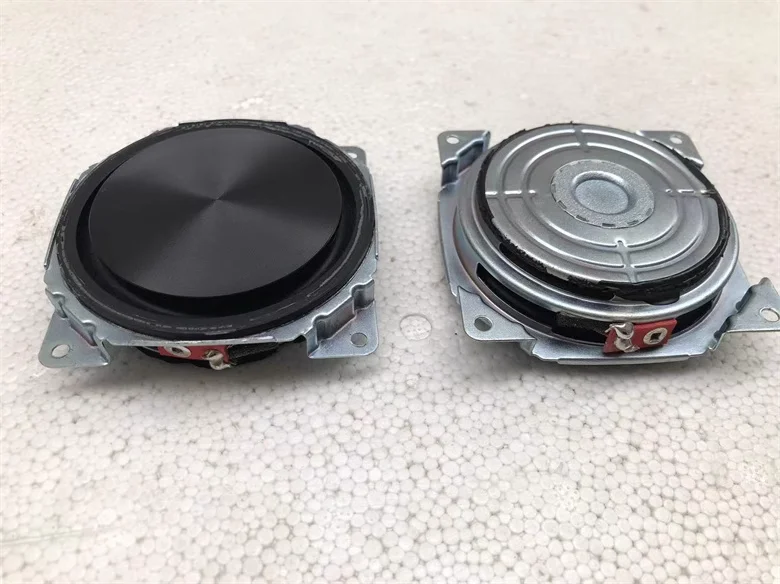 GHXAMP For Harman Kardon High Quality 3 inch Ultra Thin Bass Horn High end CD Pattern Brushed Diaphragm Bluetooth DIY 12OHM 77mm