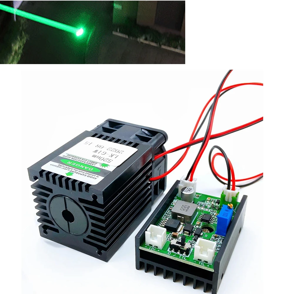 520nm 530nm 1W Green Laser Ground Beacon, Bird Repelling Laser, Highway Light