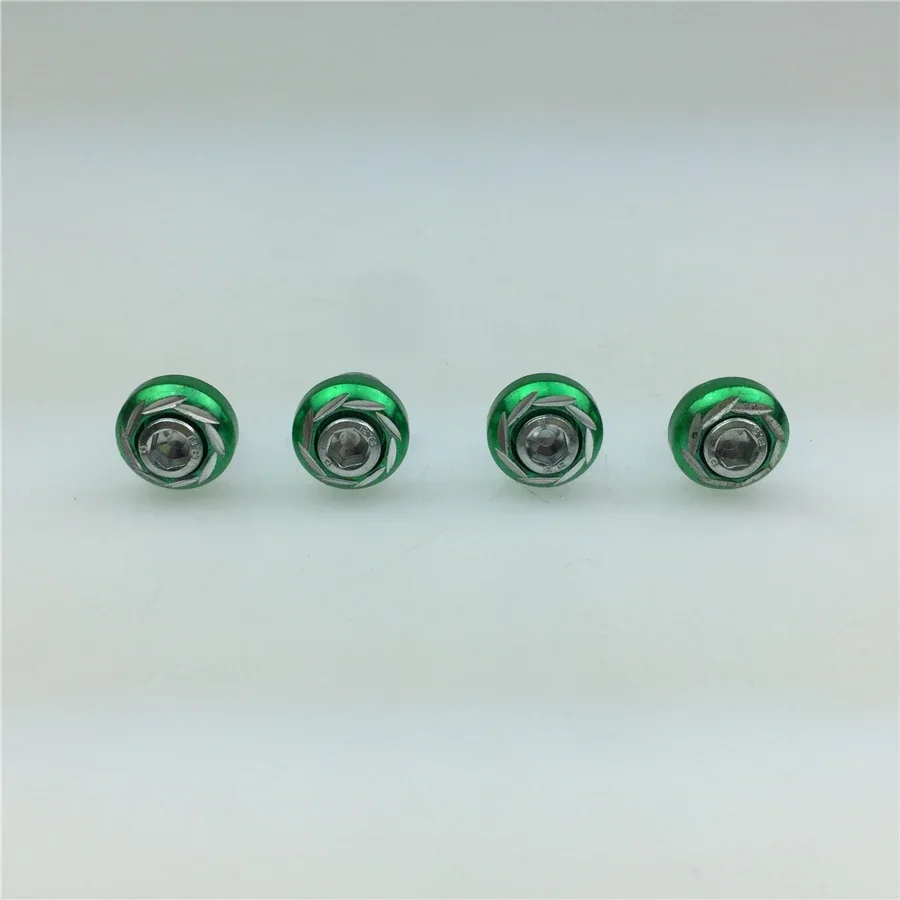 

Electric car carved screw pedal motorcycle license plate modified decorative pieces Bicycle a variety