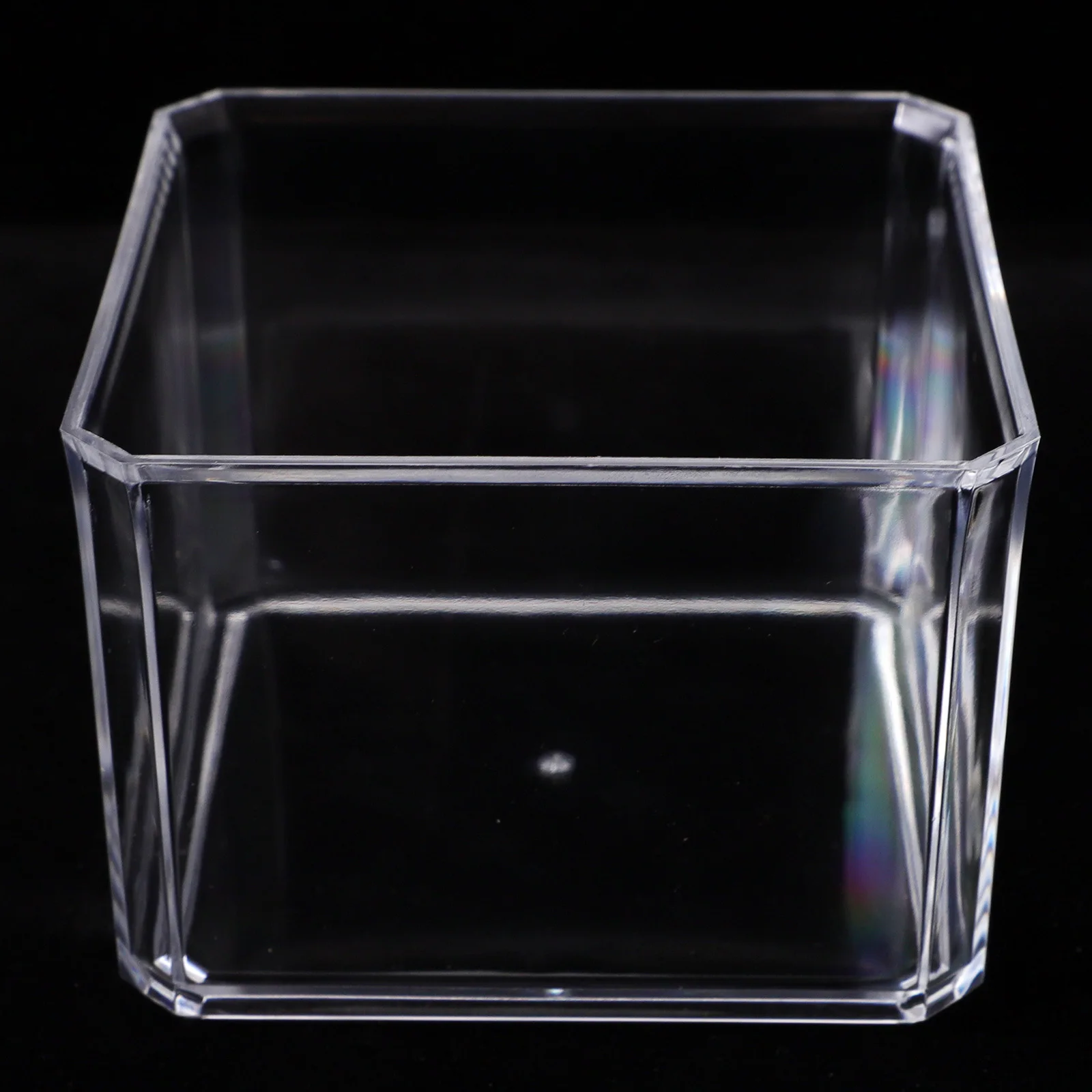 

Three-Layer Clear Cotton Swab Storage Box Travel Portable Stackable Organizer Bamboo Material Cotton Pad Container Jewelry