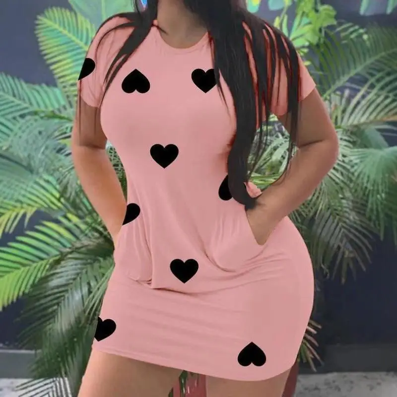 ex Повседневный спортивный костюм Heart ape Print Удобная футболка ort Sve и комплект orts для мужчин и женщин