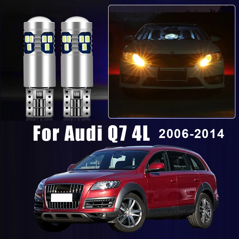 Für Audi Q7 4L 2006 2007 2008 2009 2010 2011 2012 2013 2014 2 stücke T10 W5W Led-lampen Auto Position parkplatz Breite Licht Zubehör