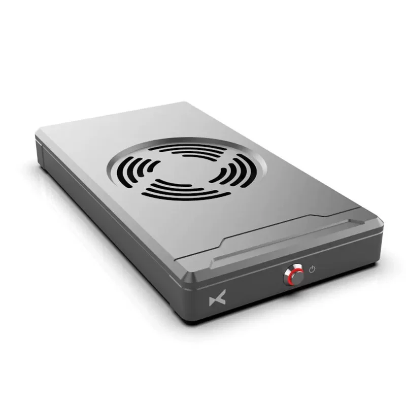 Xd05pro integrated headphone amplifier & dac cooling fan base with purified power adapter