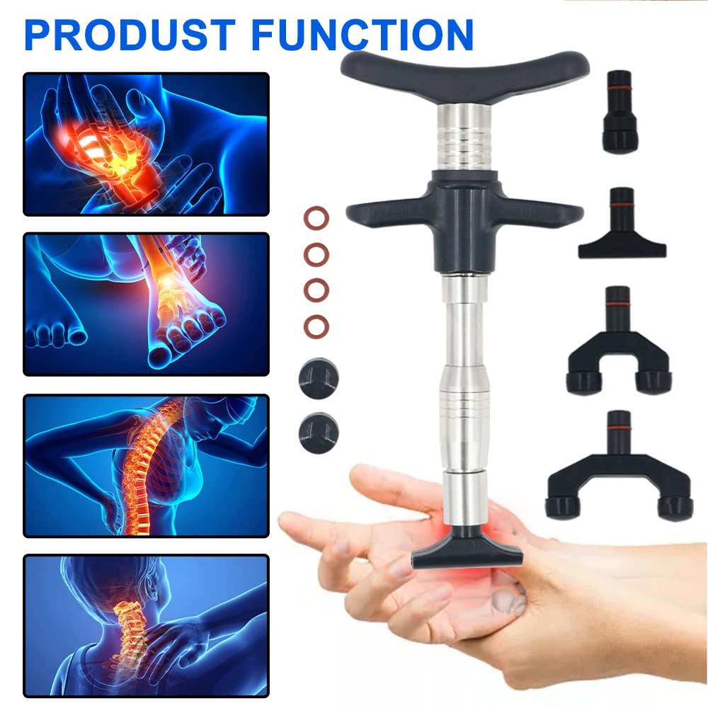 أداة ضبط العلاج بتقويم العمود الفقري اليدوية 300N تخفيف آلام الجسم وتحسين العمود الفقري الخلفي المقصوص مسدس المنشط بتقويم العمود الفقري الصحيح
