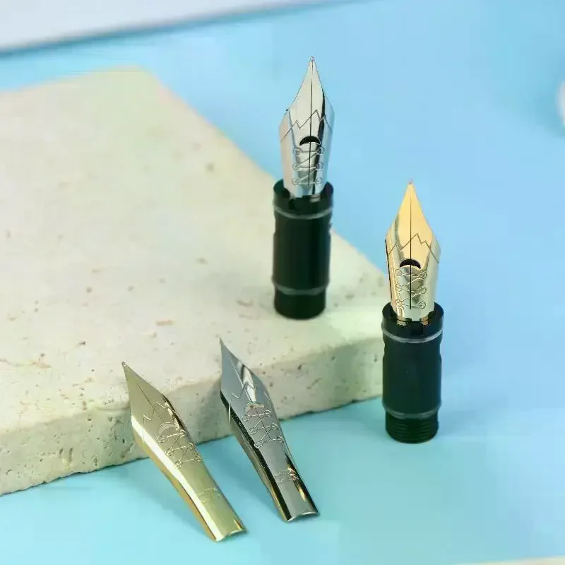 MAJOHN P136 P137 P138 P139 No6 Soft Flexible Nib Grip Section Calligraphy Pen Part for Beginner Practice Home Office