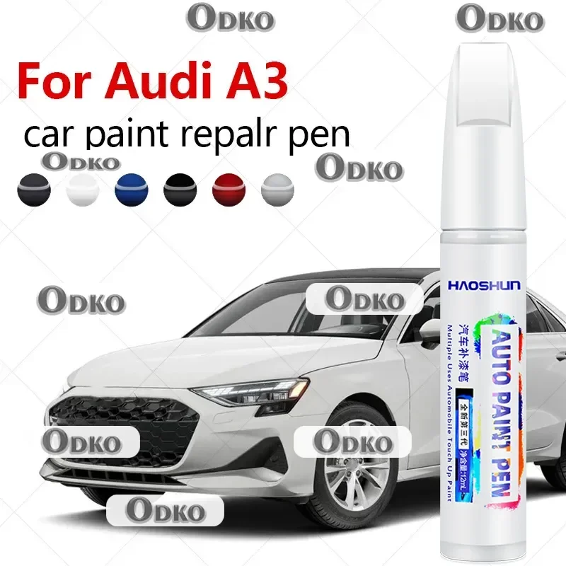

Для Audi A3 1996-2025 8L 8P 8V 8Y Ручка для ремонта краски Устройство для удаления царапин DIY Автоаксессуары Черный Белый Коричневый Серый Красный Синий