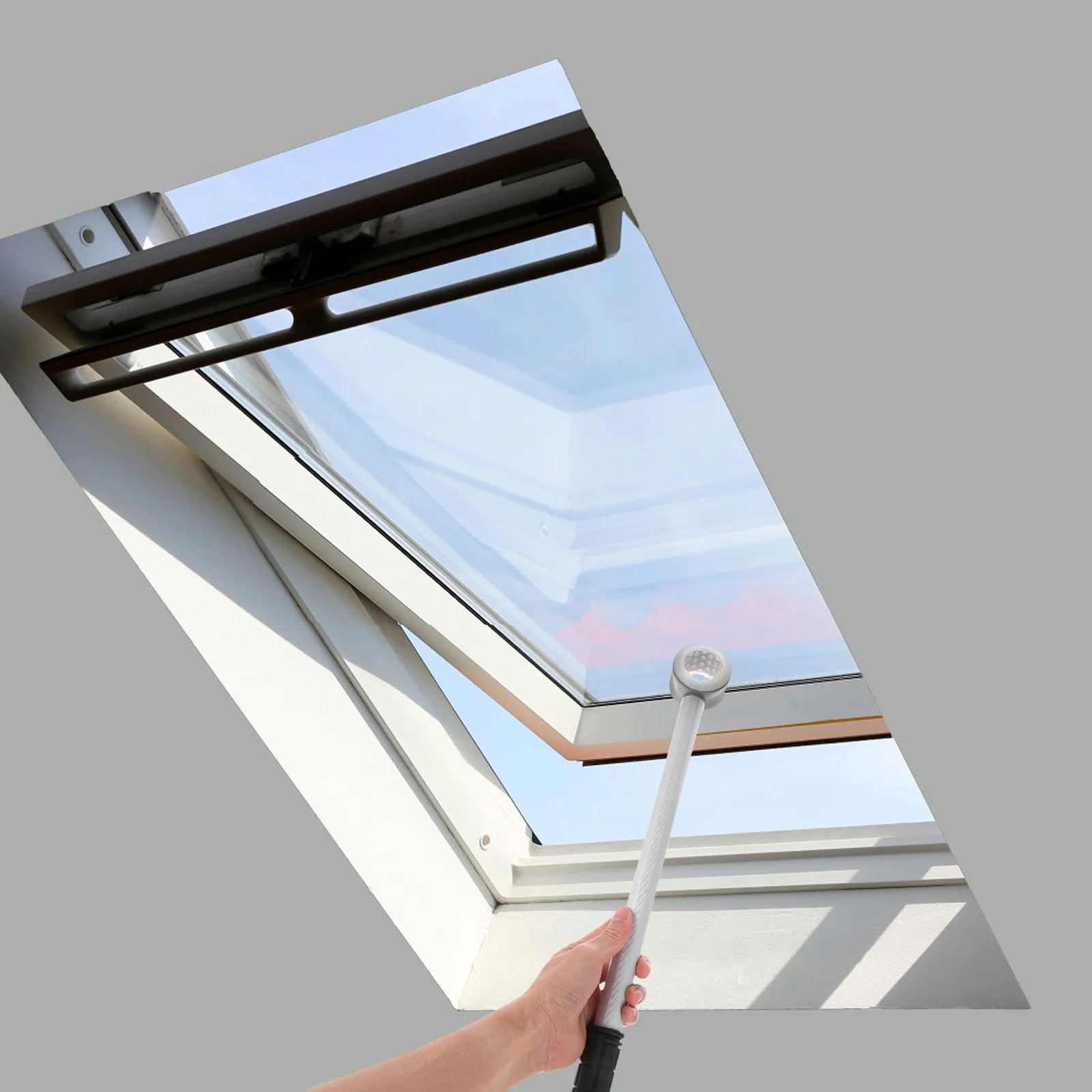 

Blind Opening Handle Push Pull Stick Window Blinds Blind Curtain Rod Cordless Window Rod Stable Material Easy Use