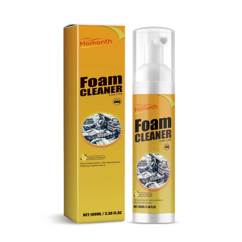

Car Interior Foam Cleaning Mousse Lauryl Ether7 Cocamidopropyl Amine Oxide Car Interior Stain Removal Roof-Specific Foam Cleaner