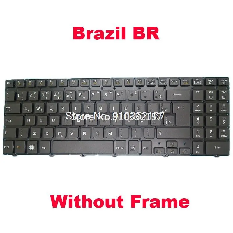 KR BR HB US Keyboard For LG S530 S525-L SD525 S530-L S530-S S535-G S535-P -R S550-A S550-C S550-E S550-G SD550 France English RU