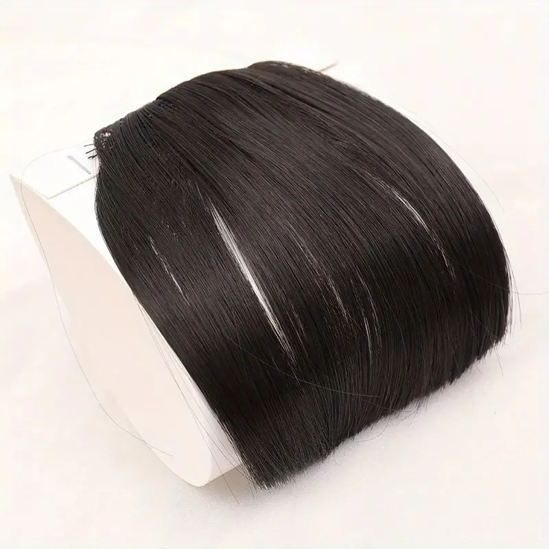 3D air style synthetic hair fringe light weight hair extension easy to wear clip in hair bangs