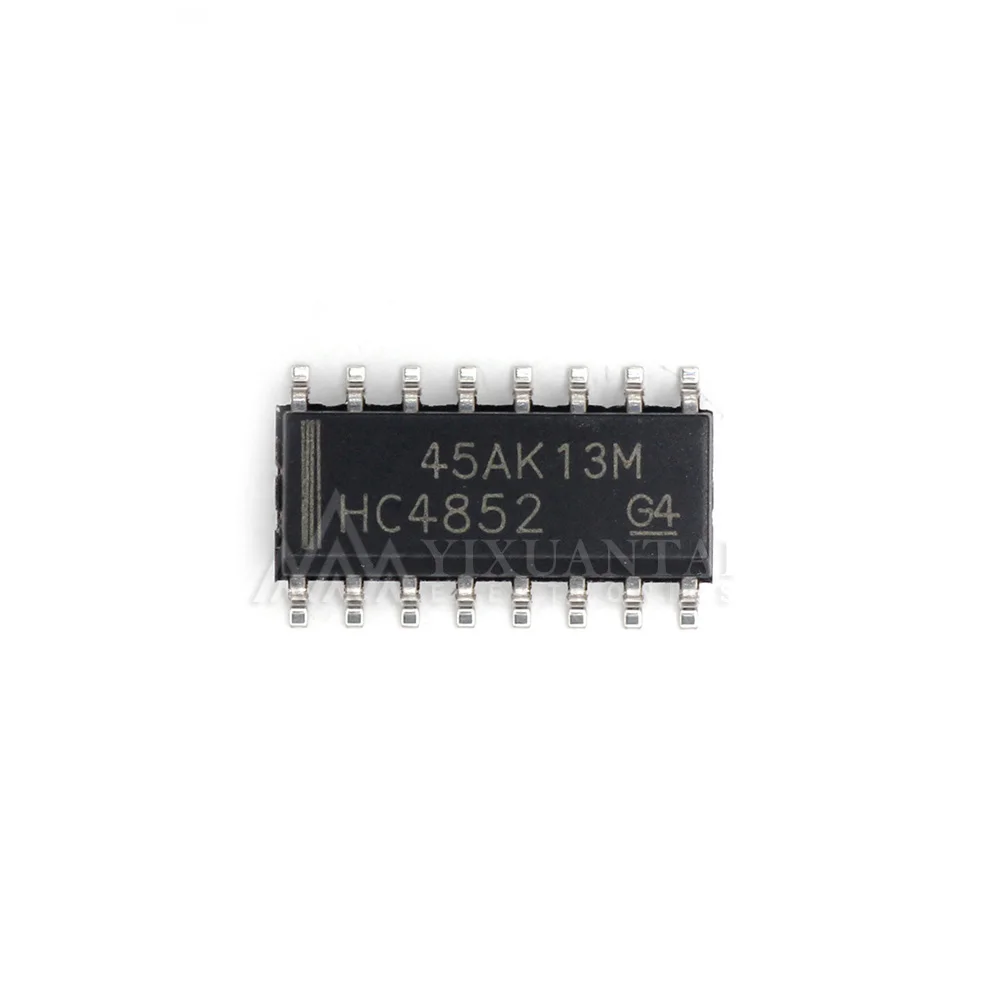 10pcs/lot NEW 74HC4852D  SN74HC4852D  IC SWITCH SP4T X 2 195OHM 16SOIC  16SO 74HC4852DR  SN74HC4852DR