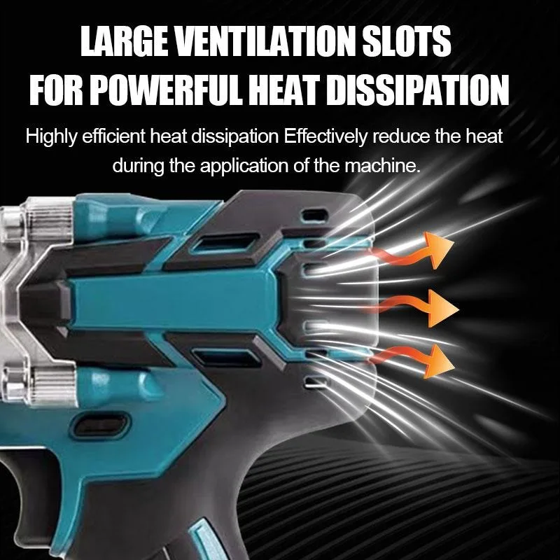 2025 NEUER 36-V-Akku-Schlagschrauber-Set |   4000 mAh wiederaufladbares Lithium-Bohrset |   2×4,0Ah Batterien + Schnellladegerät |   Hohes Drehmoment