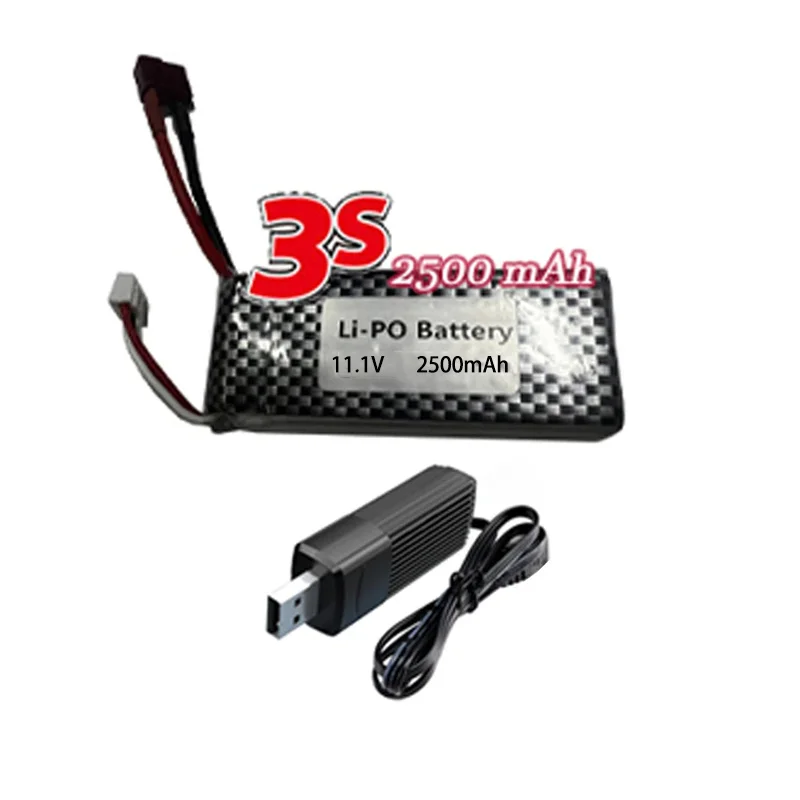 Mjx Hyper Go 14301/14302 1607/16208/16209/16210 H16 2s 3s 2500mah bateria z ładowarką Rc akcesoria samochodowe zabawki