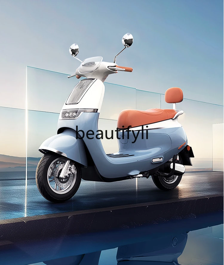 2024 new smart high-power men's and women's commuting fashion electric motorcycle lightweight five-color