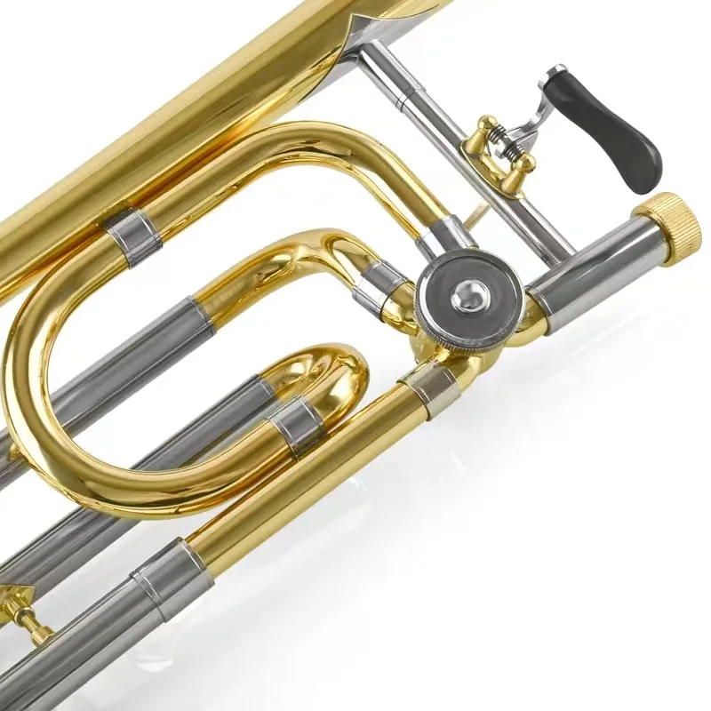 أداة الترومبون تينور، B مسطحة إلى F، صندوق الترومبون الخفيف للبالغين