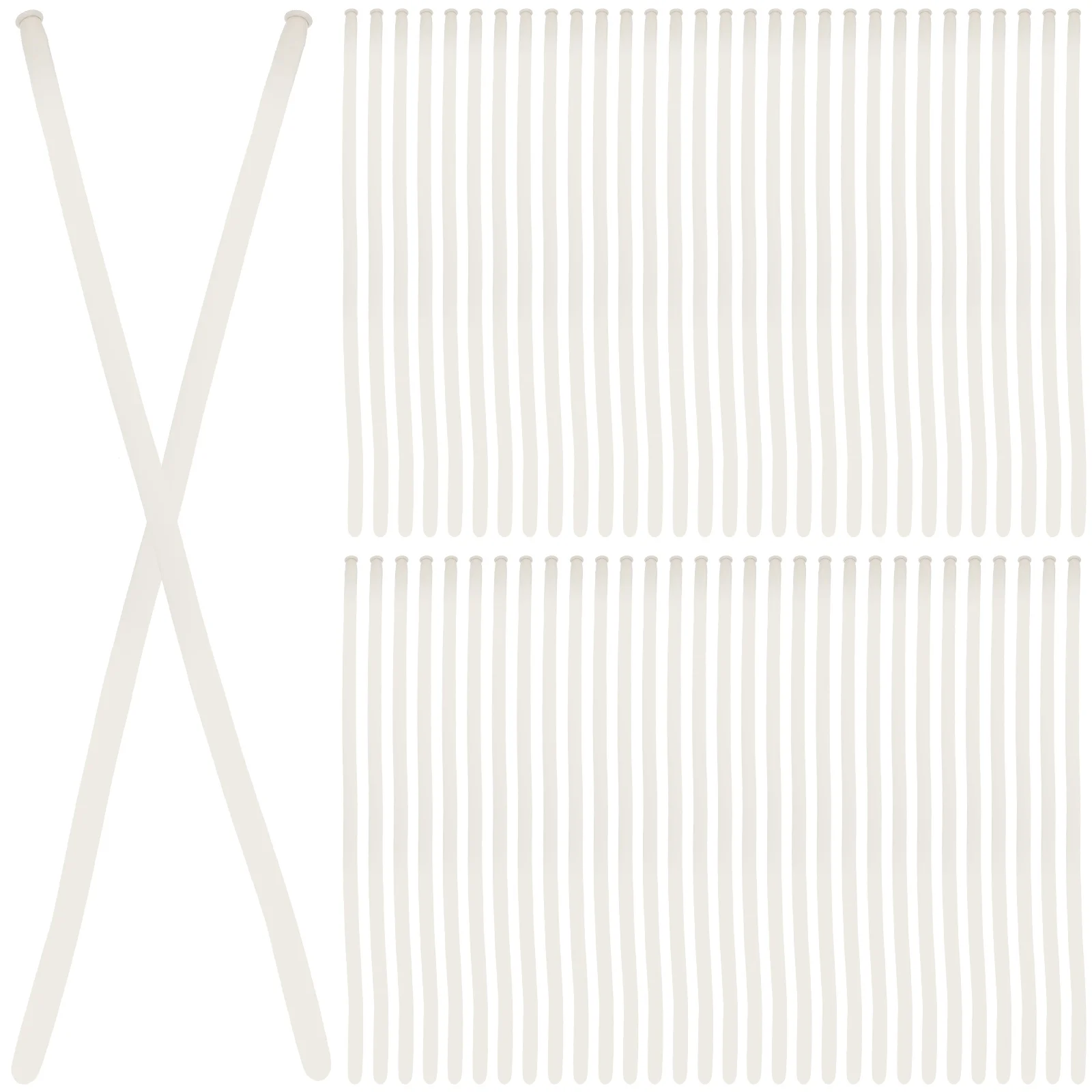 

100Pcs Long Balloon DIY Twisting Balloons Clear Latex Balloons Party Decorations Birthday Wedding Holiday DIY Twisting Balloon